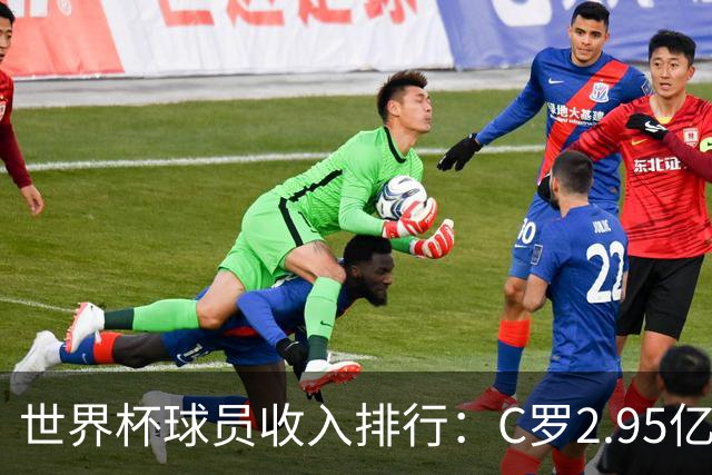 世界杯球员收入排行：C罗2.95亿美元领跑，梅西1.4亿，姆巴佩1亿